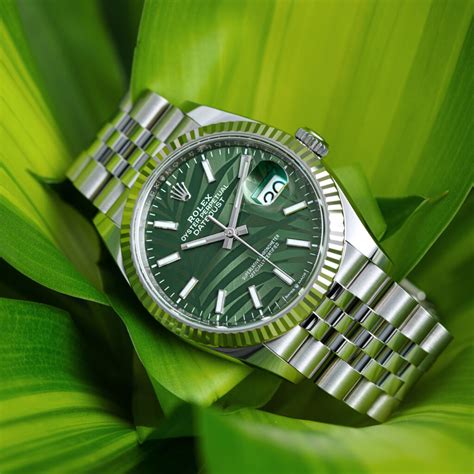 rolex datejust palm tree|rolex datejust 126234.